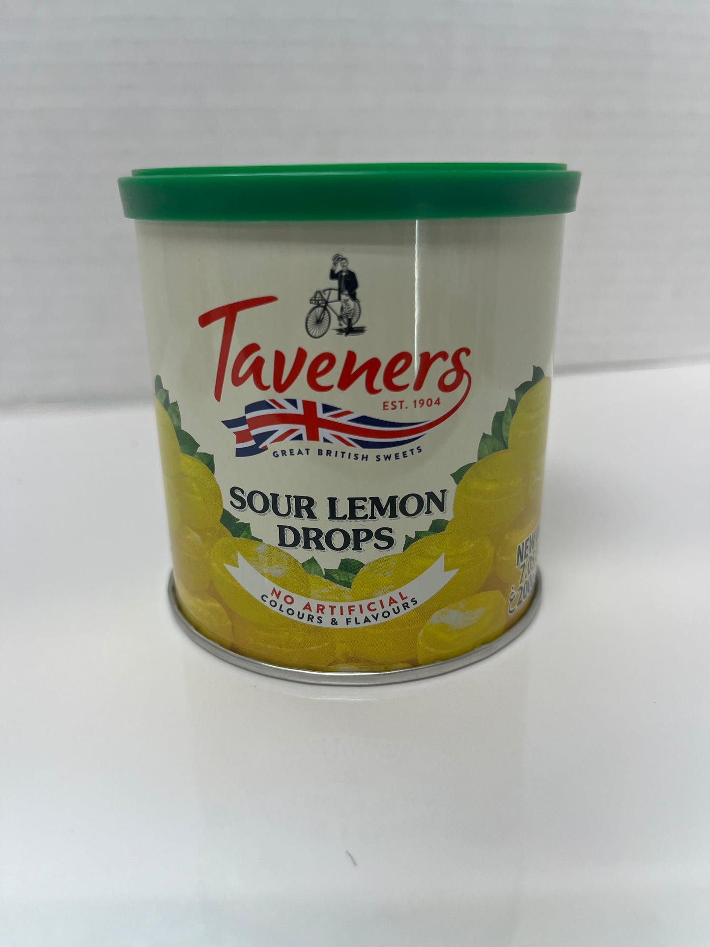 Taveners Sour Lemon Drops 200g
