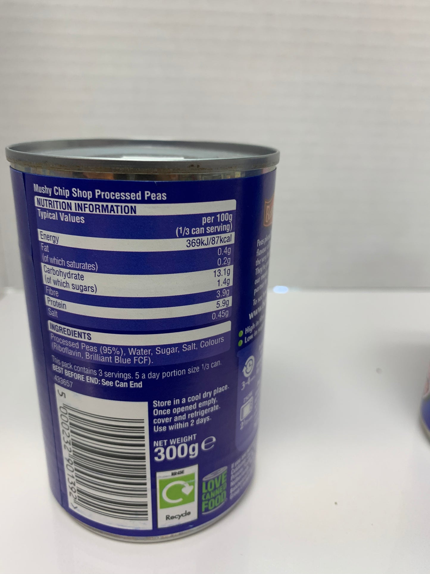 BATCHELORS MUSHY PEAS