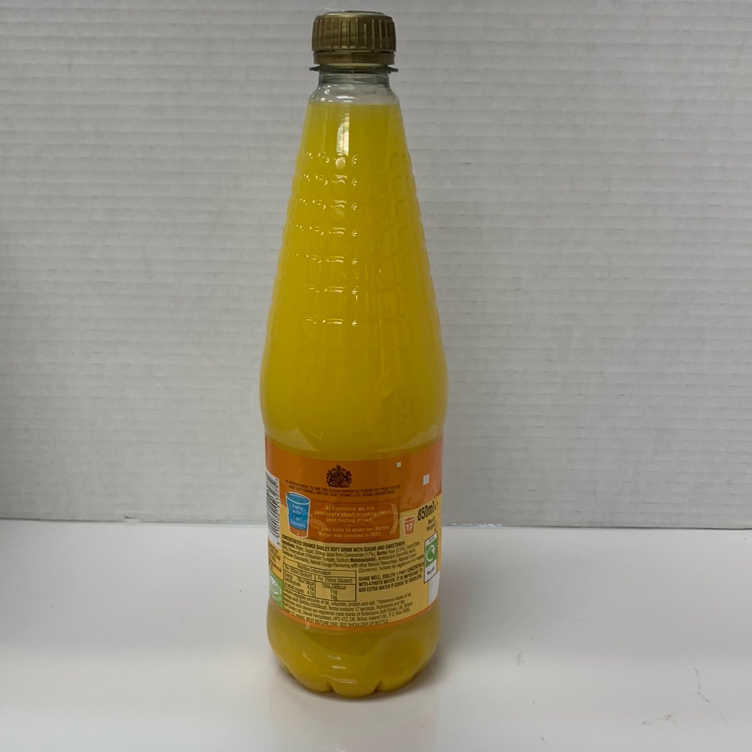 Robinsons Barley Water Orange 850ml