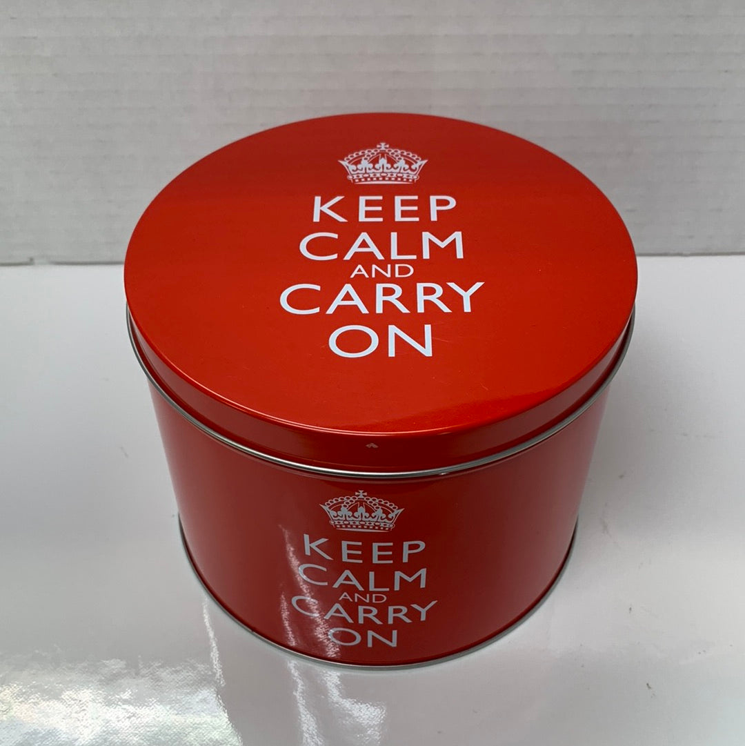 KEEP CALM TIN WITH MUG