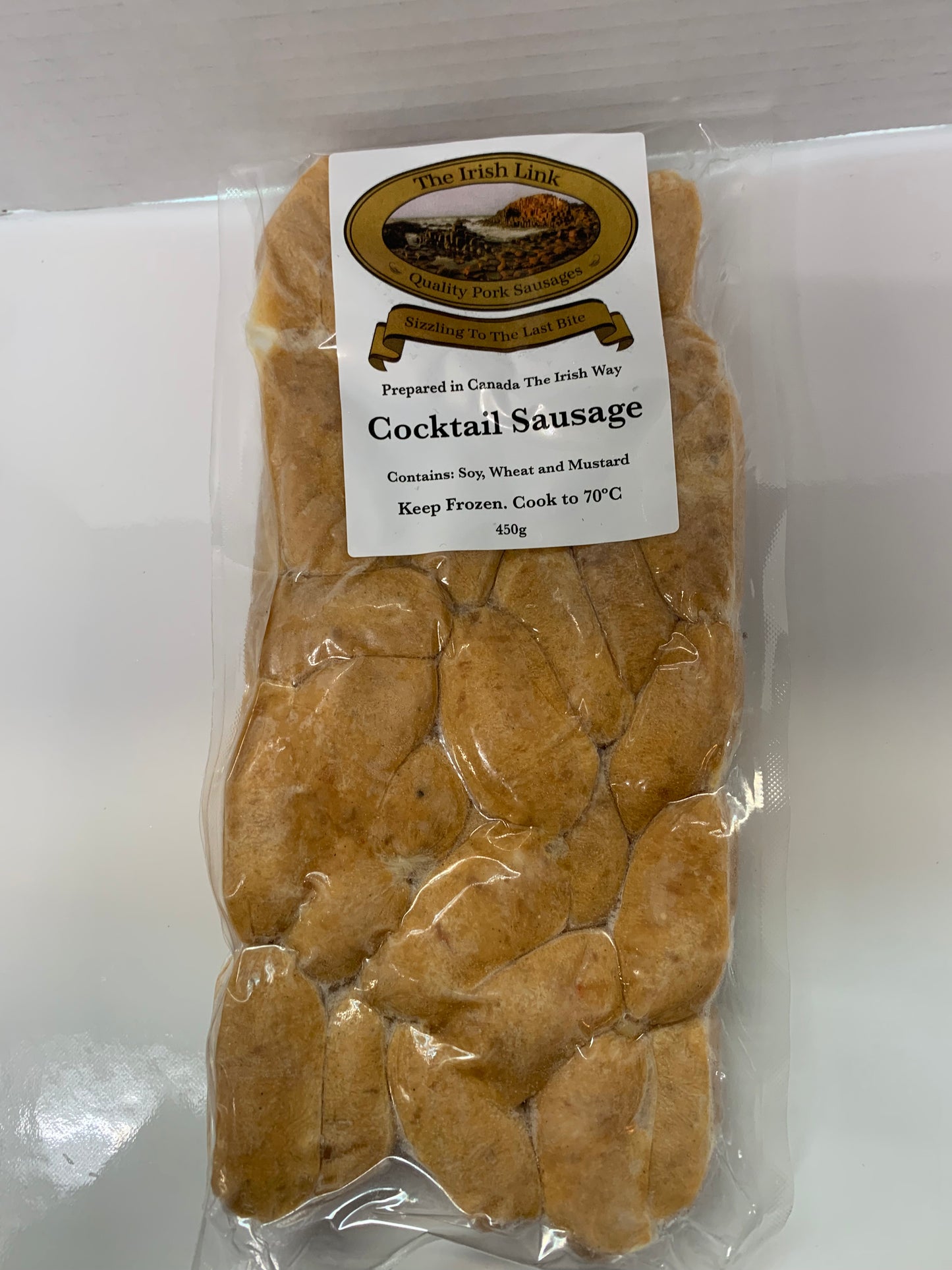 The Irish Link Cocktail Sausage