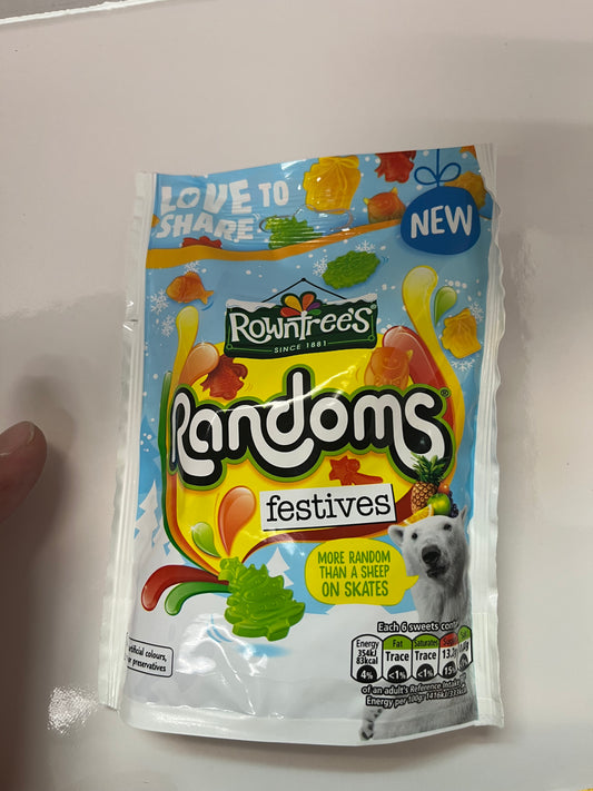 ROWNTREES RANDOMS FESTIVES