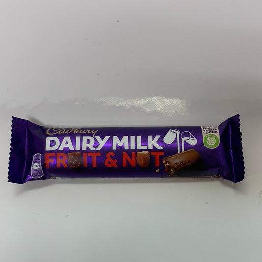 DAIRY MILK FRIUT&NUT 49GR