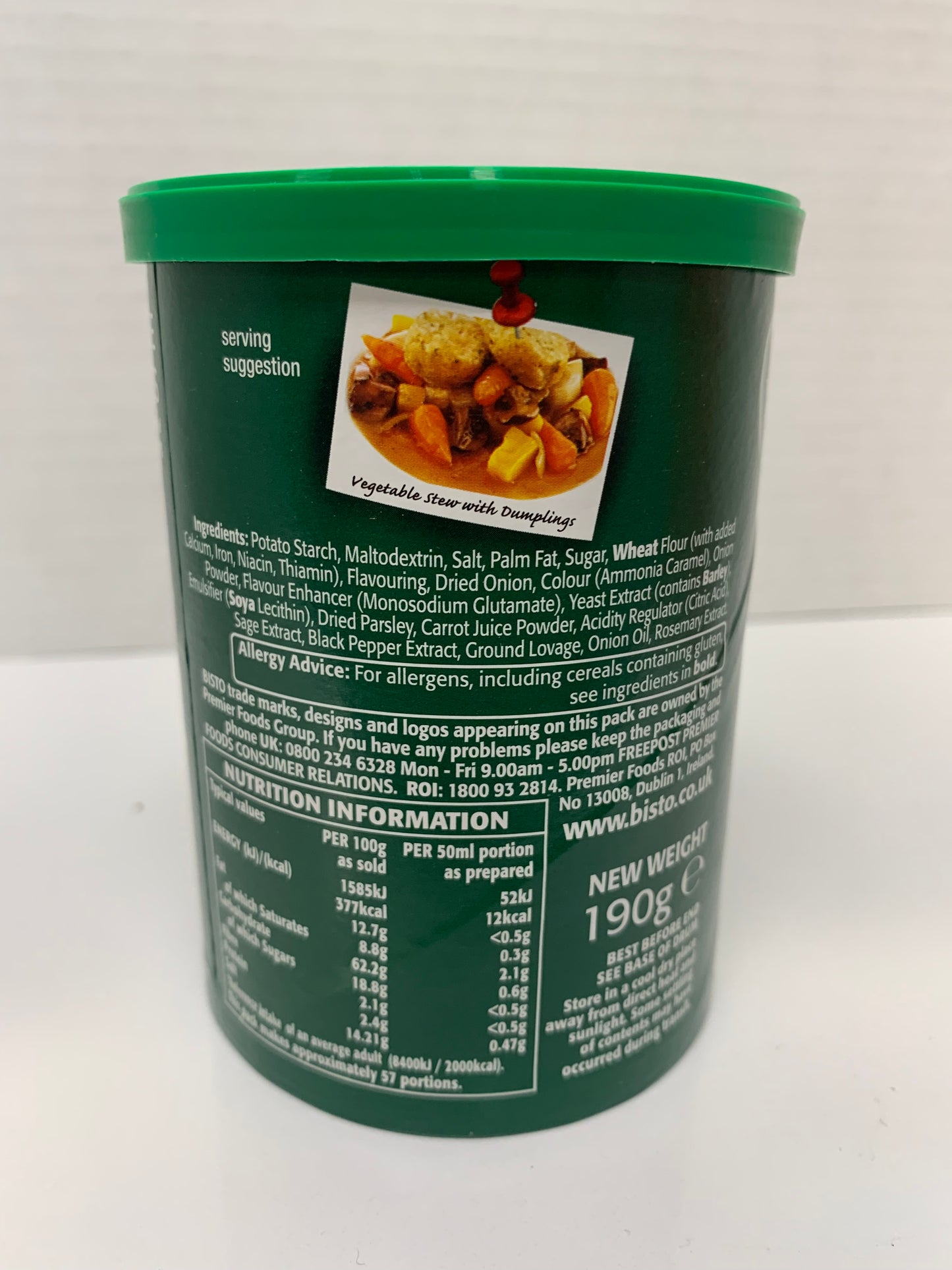 BISTO VEG GRAVY 190G