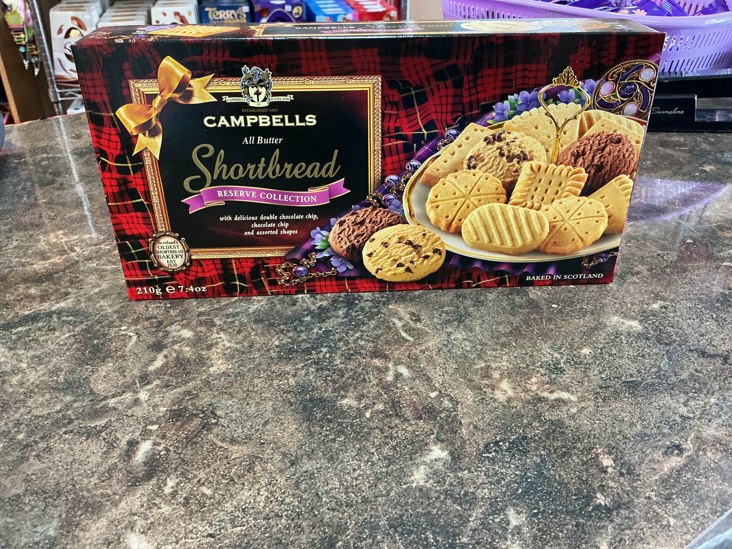 CAMPBELLS ALL BUTTER SHORTBREAD RESERVE COLLECTION 210G (Copy)