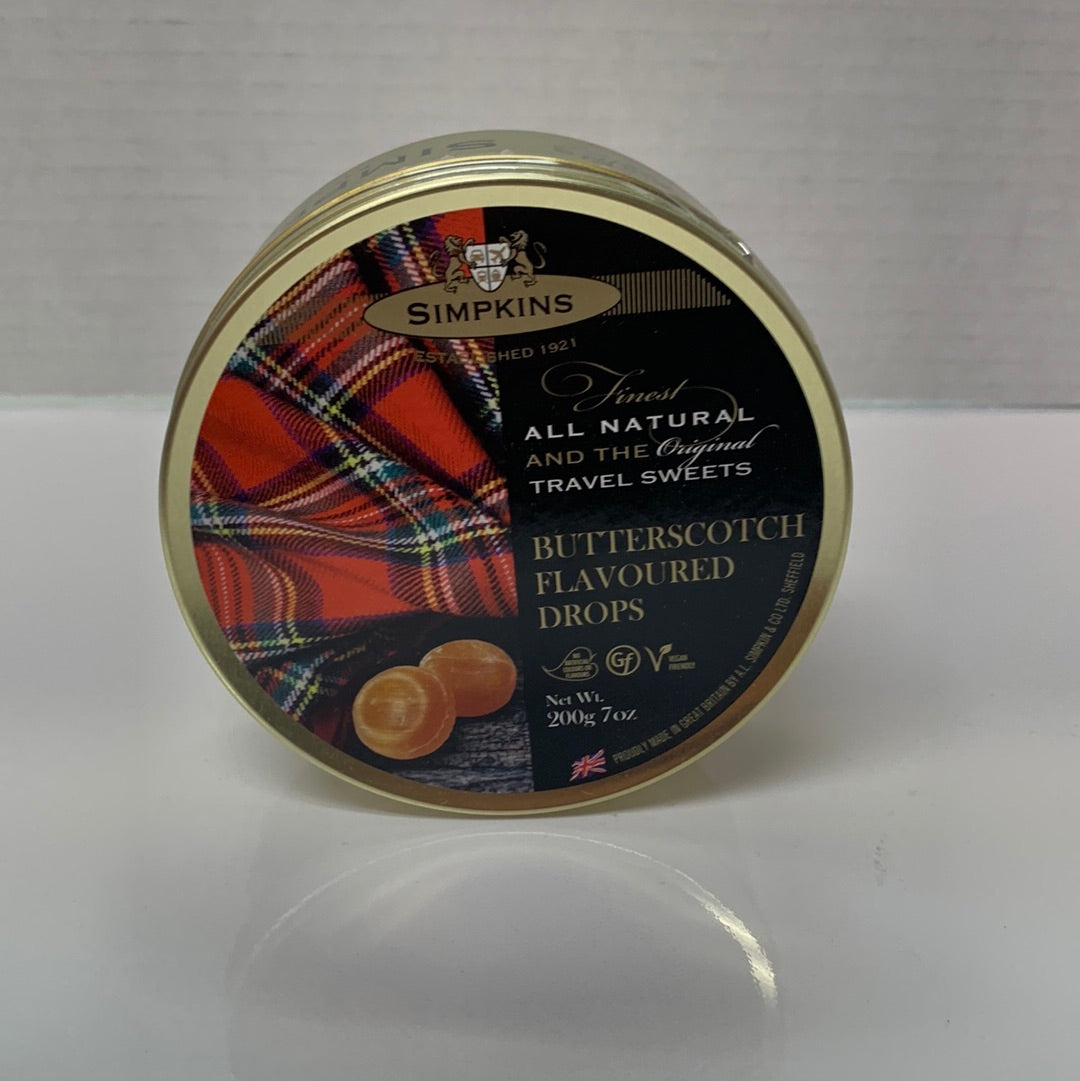 Simpkins Butterscotch Drops 200g