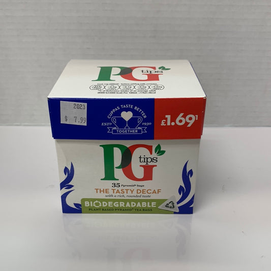 PG Tips Decaf 35 Bags 101g