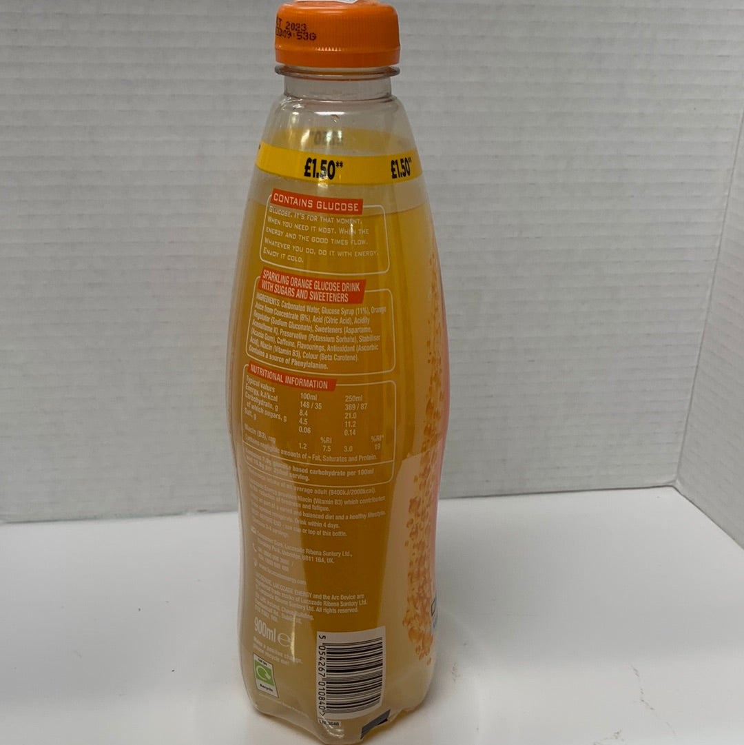 Lucozade Orange 900ml