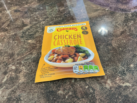 COLMAN’S CHICKEN CASSEROLE 40G