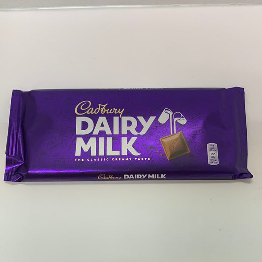 CADBURY DAIRY MILK 180 GR