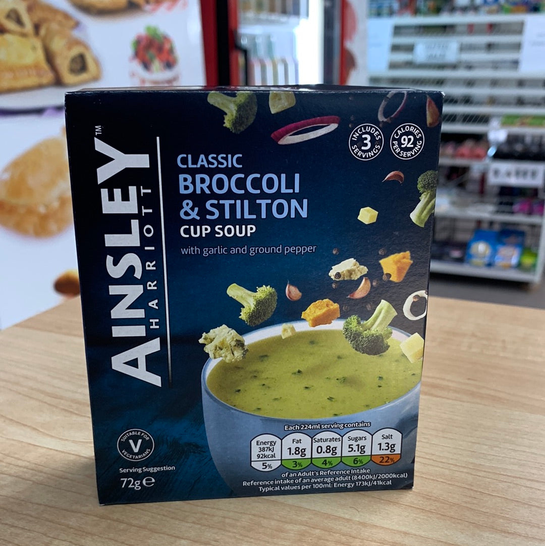 AINSLEY BROCCOLI & STILTON