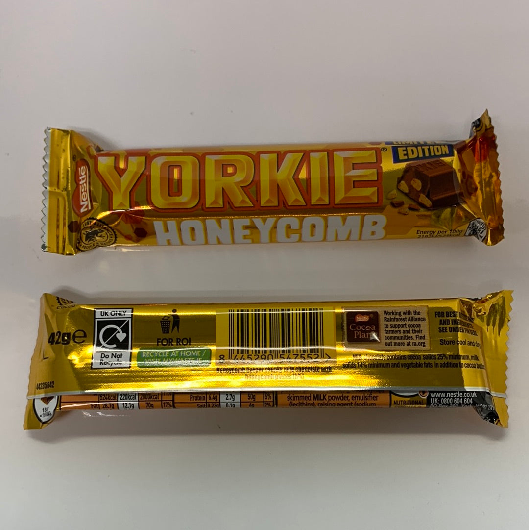 Yorkie Honeycomb 42g
