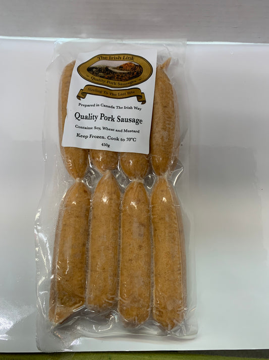 The Irish Link Quality Pork Sausage 450g