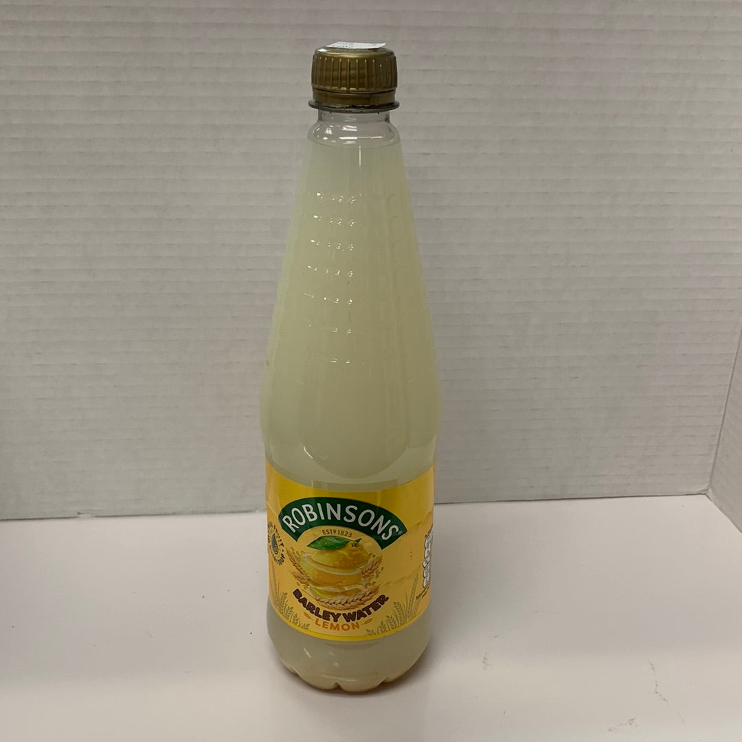 Is robinsons lemon barley outlet water good for you