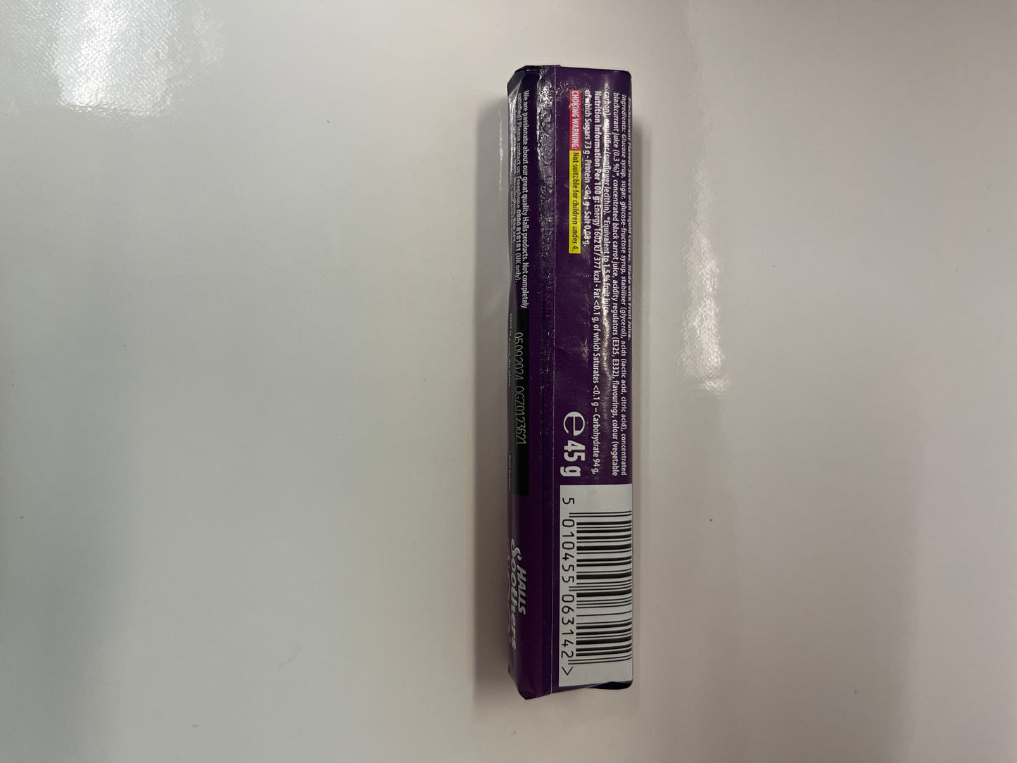 HALLS SOOTHERS BLACKCURRANT