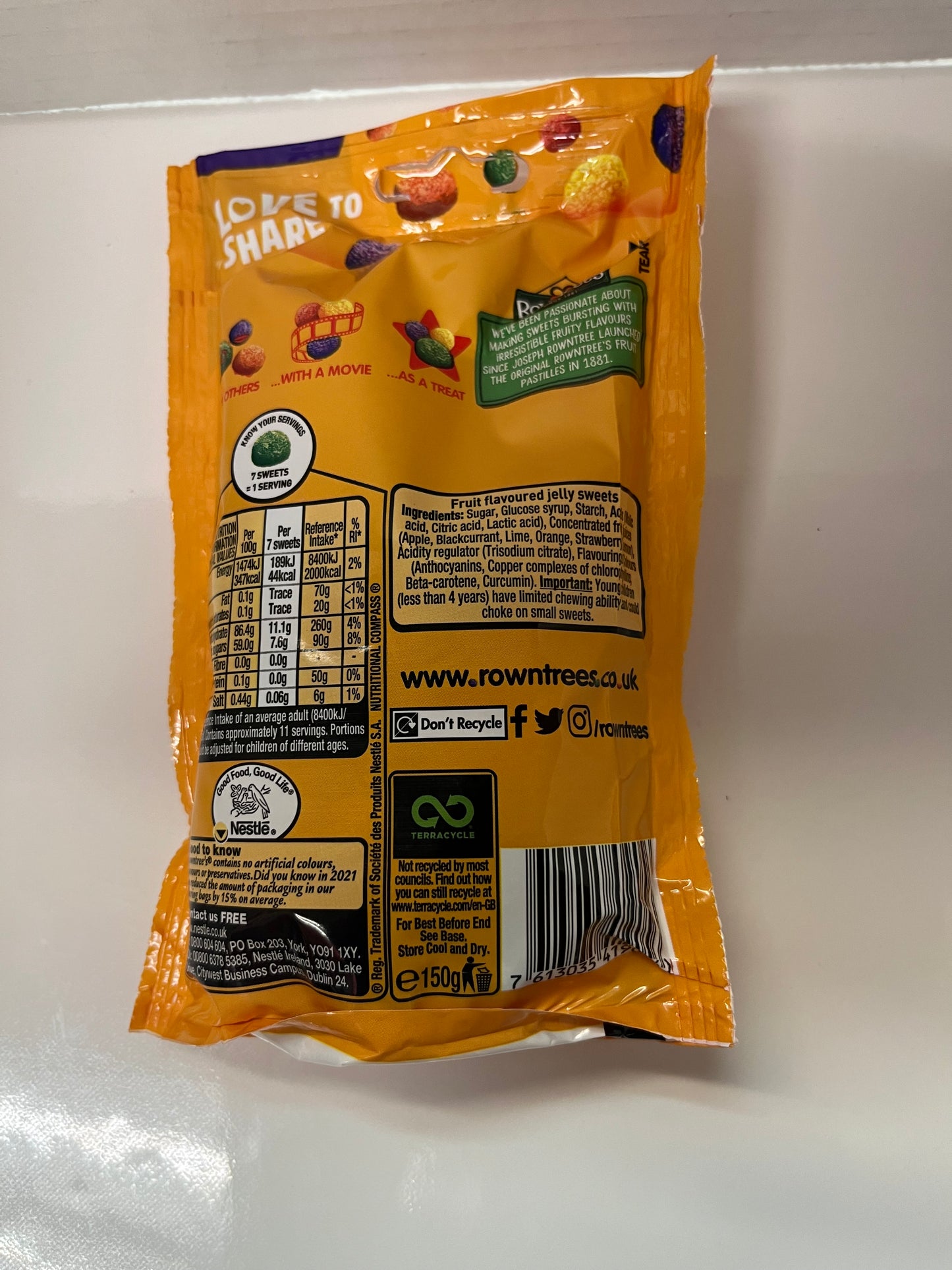 Rowntrees Jelly Tots 150g