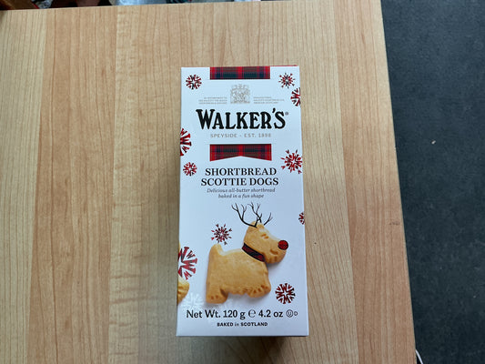 WALKER’S SHORTBREAD SCOTTIE DOGS 120G