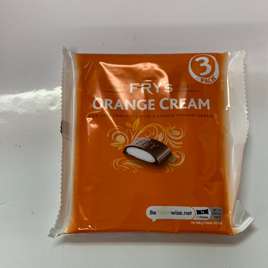FRY'S ORANGE CREAM 3 PACK