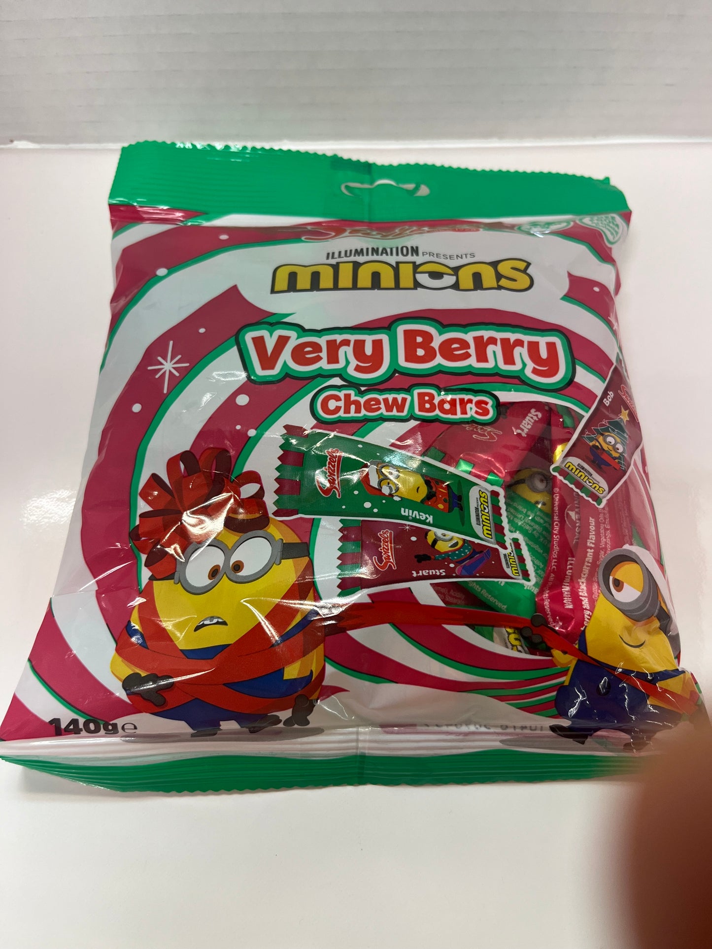Minions Very Berry Chew Bars 140g