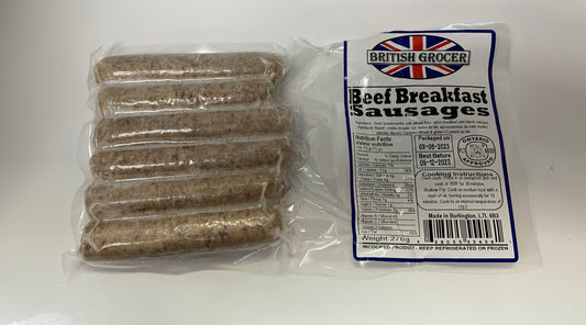 Beef Breakfast Sausages 270g