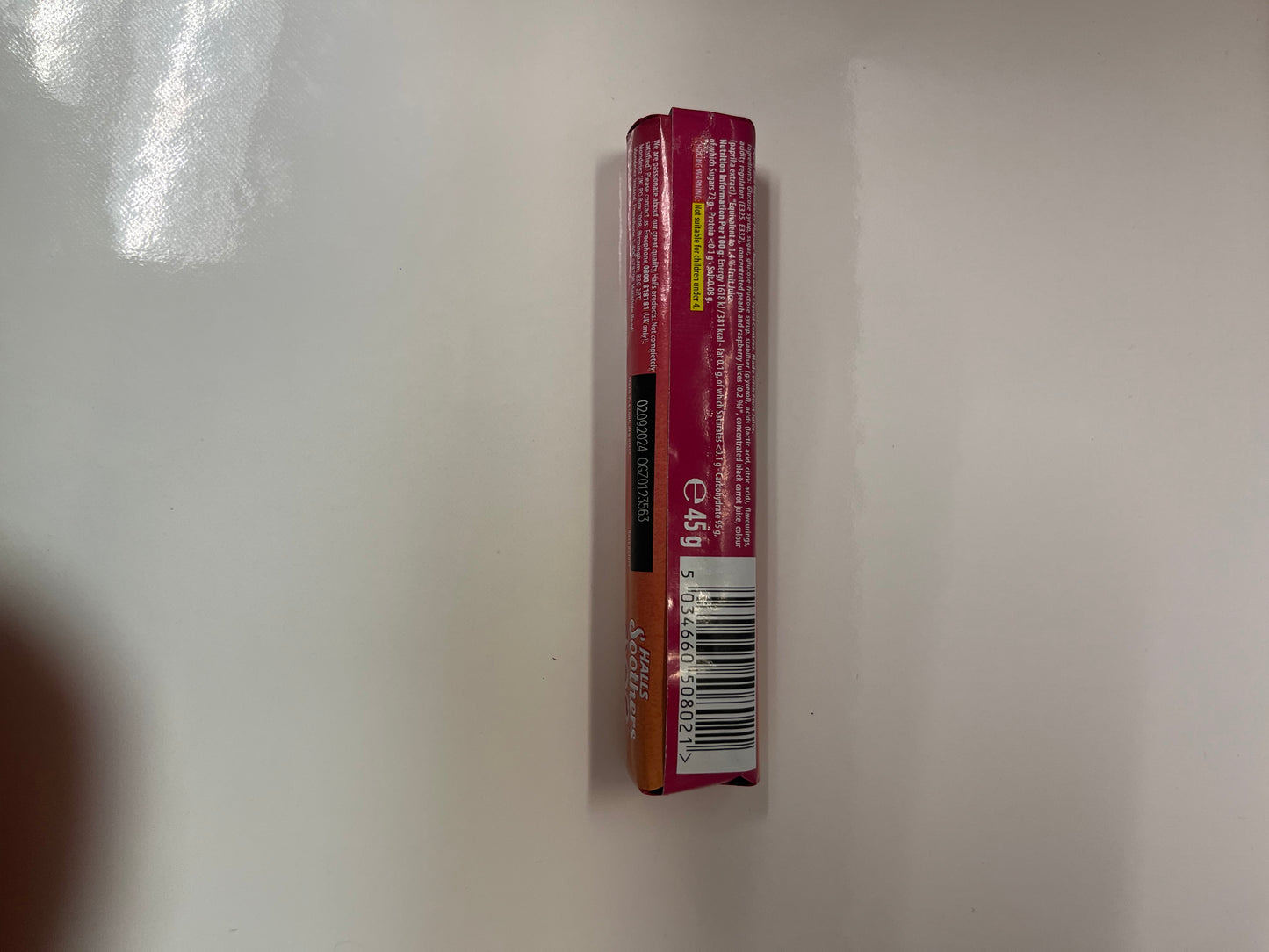 HALLS SOOTHERS PEACH