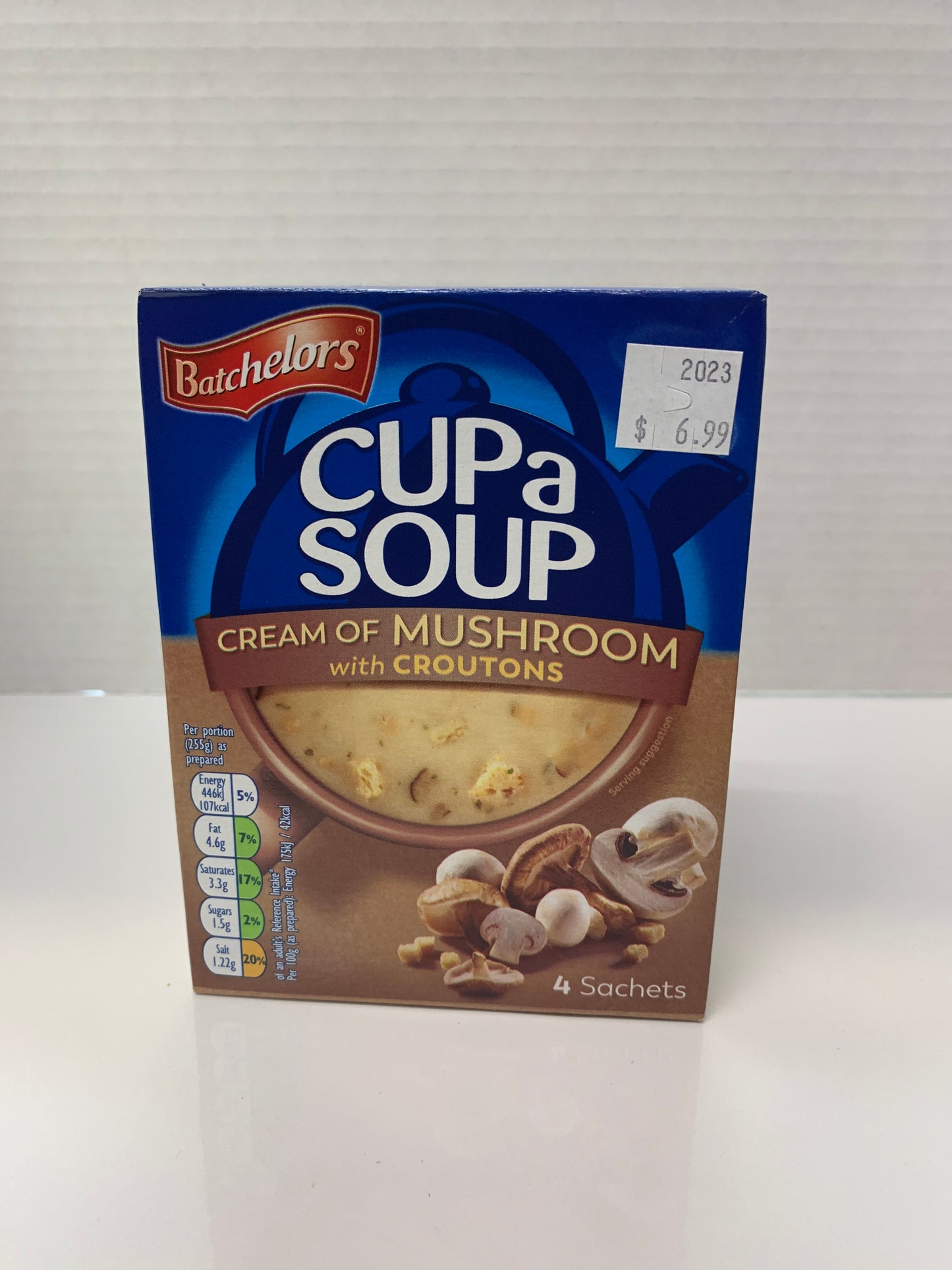 Cream of Mushroom Cup a Soup