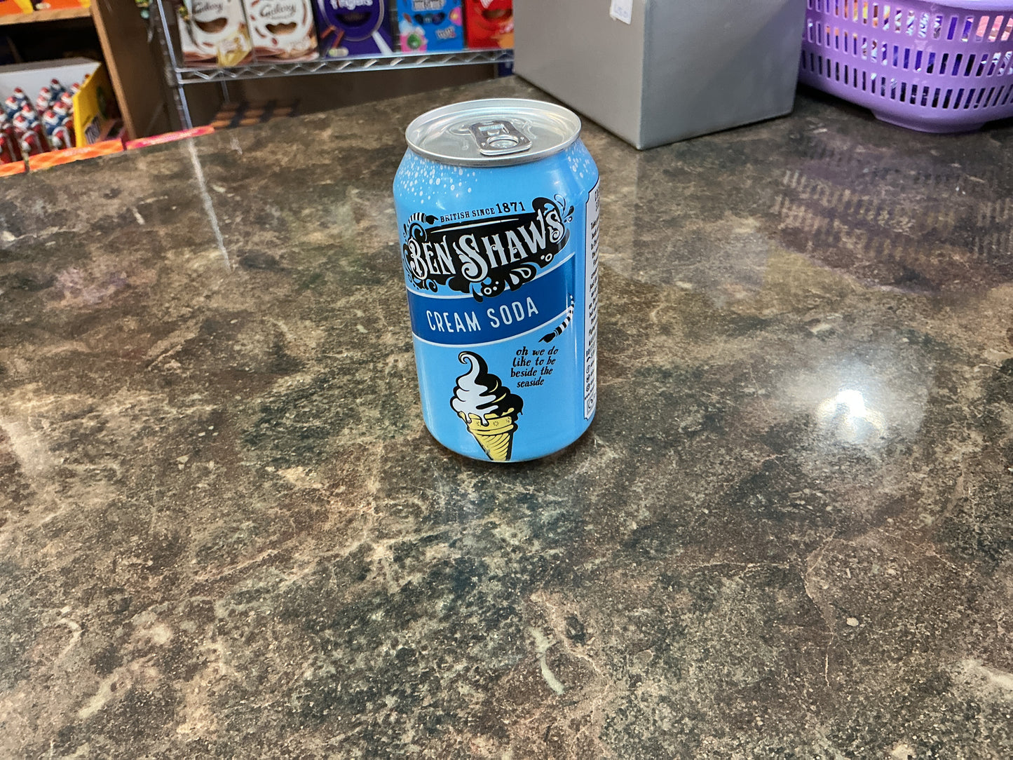 BEN SHAWS CREAM SODA 330ML
