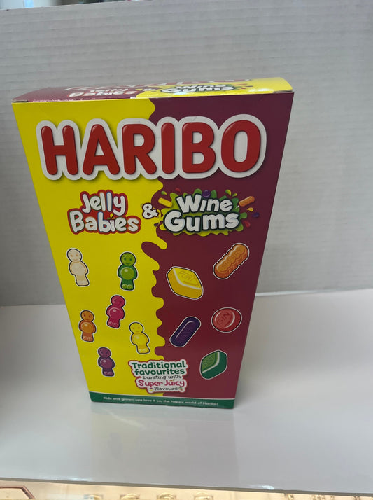 Haribo Jelly Babies & Winegums Carton 800g