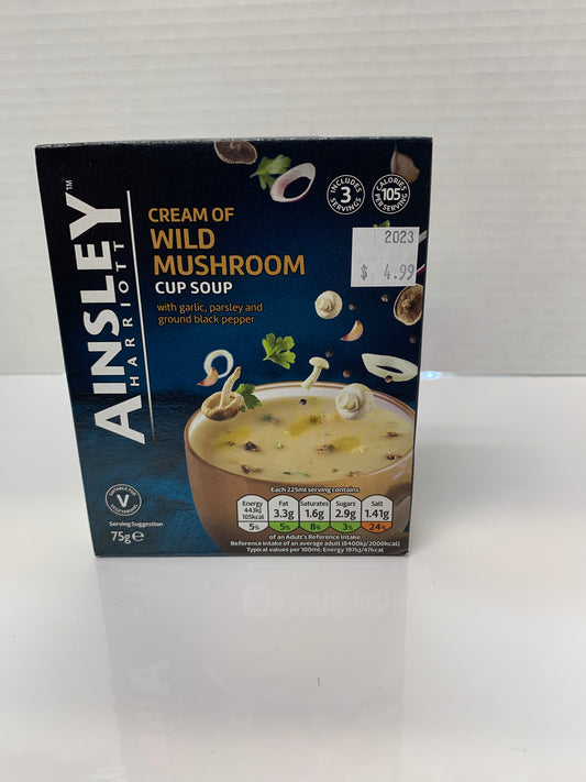 AINSLEY CREAM OF WILD MUSHROOM