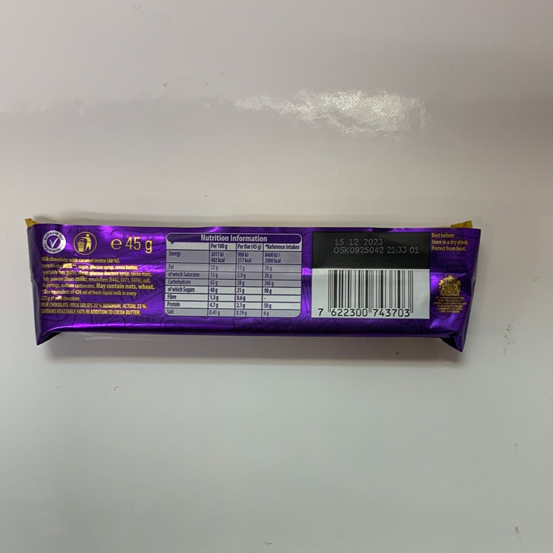 Cadbury Dairy Milk Caramel 45 g