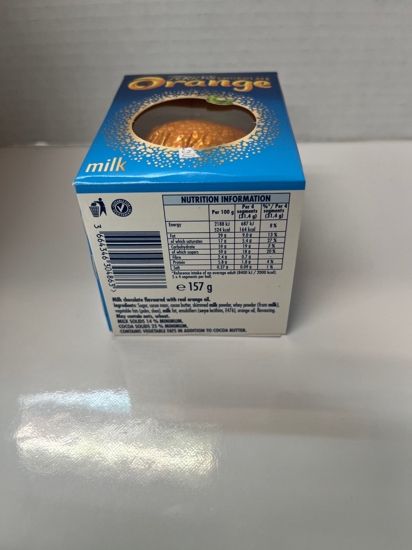 TERRYS ORANGE MILK