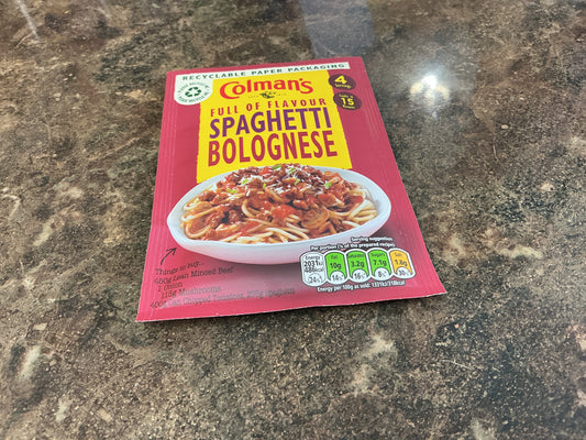 COLMAN’S SPAGHETTI BOLOGNESE 44G