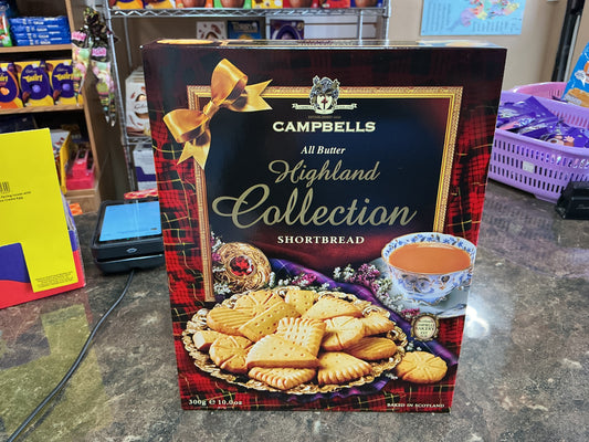 CAMPBELLS ALL BUTTER HIGHLAND COLLECTION SHORTBREAD