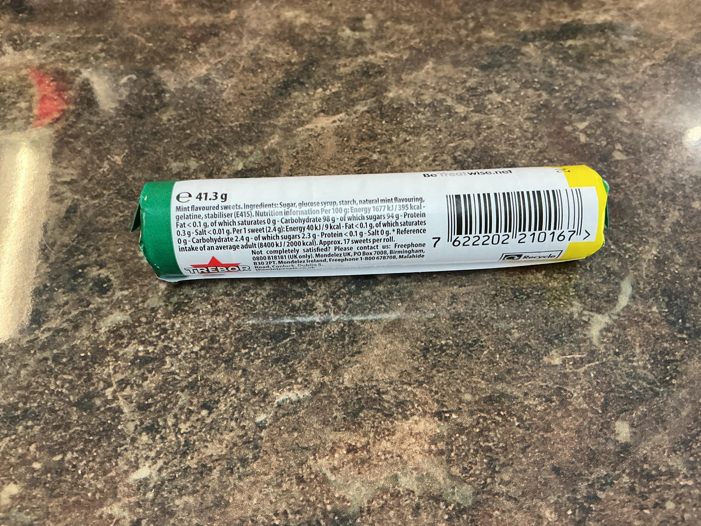 TREBOR MINTS 41.3G