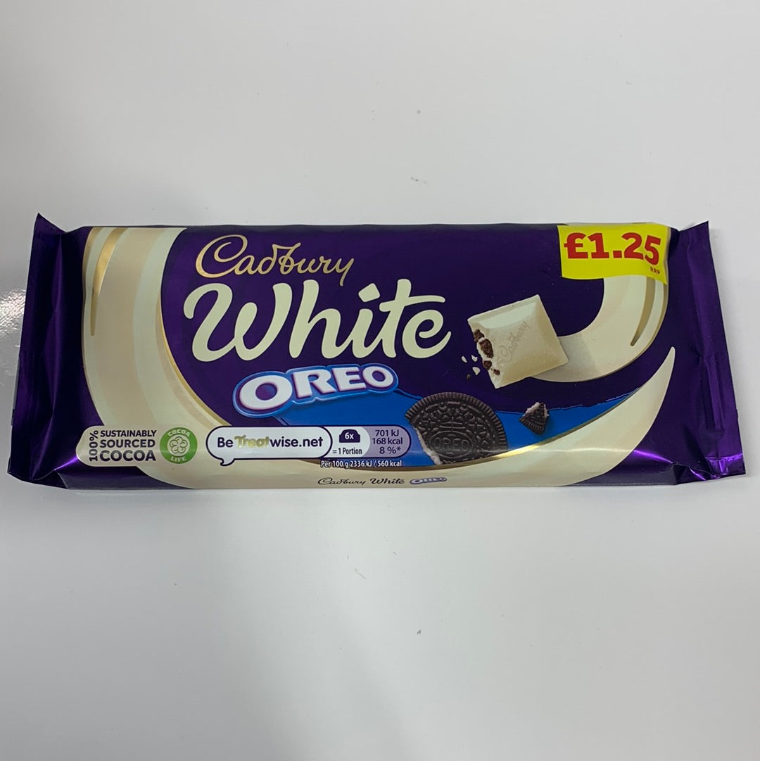 CADBURY WHITE OREO 120g