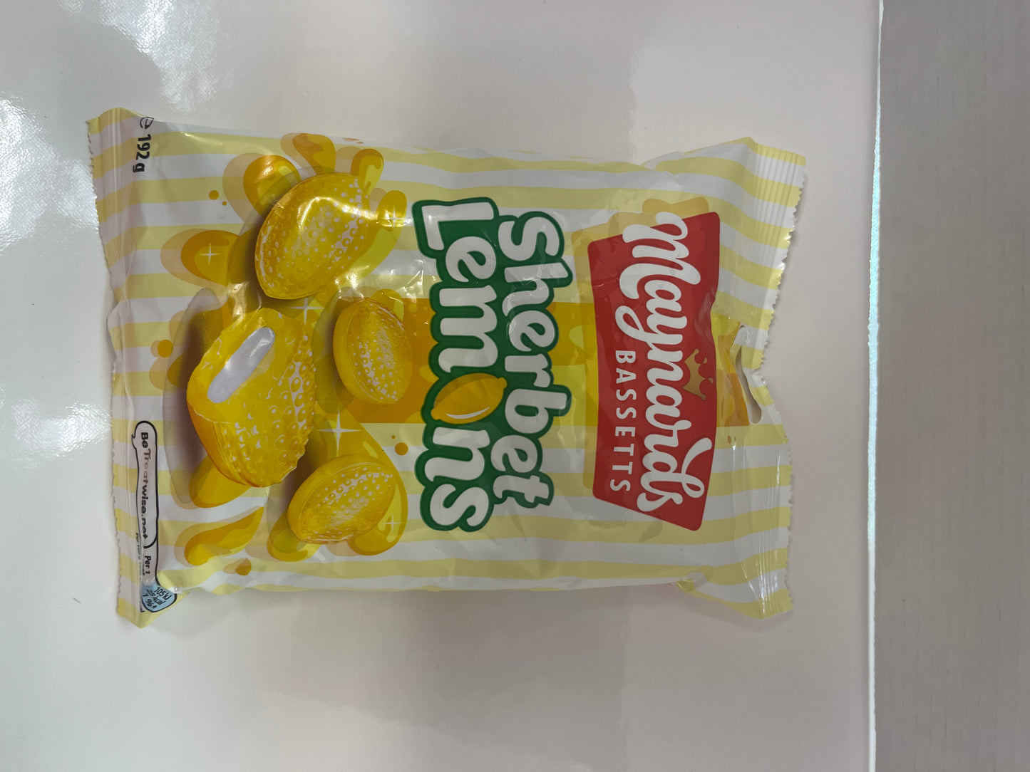 Maynards Bassetts Sherbert Lemons 192g