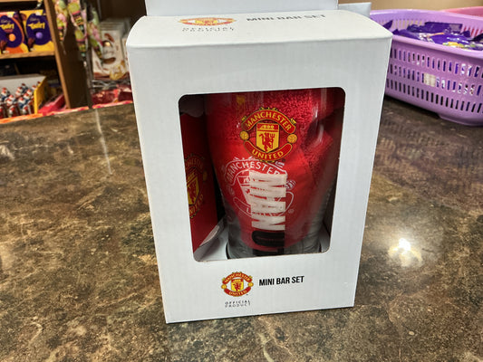 MANCHESTER UNITED MINI BAR SET