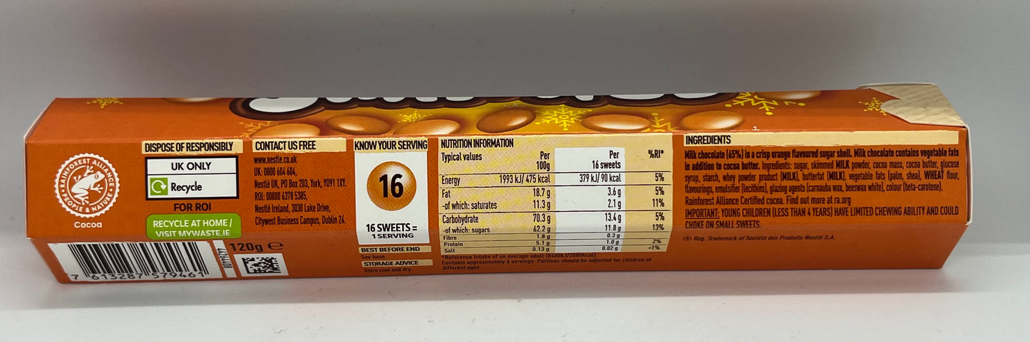 SMARTIES GIANT HEXATUBE 120G