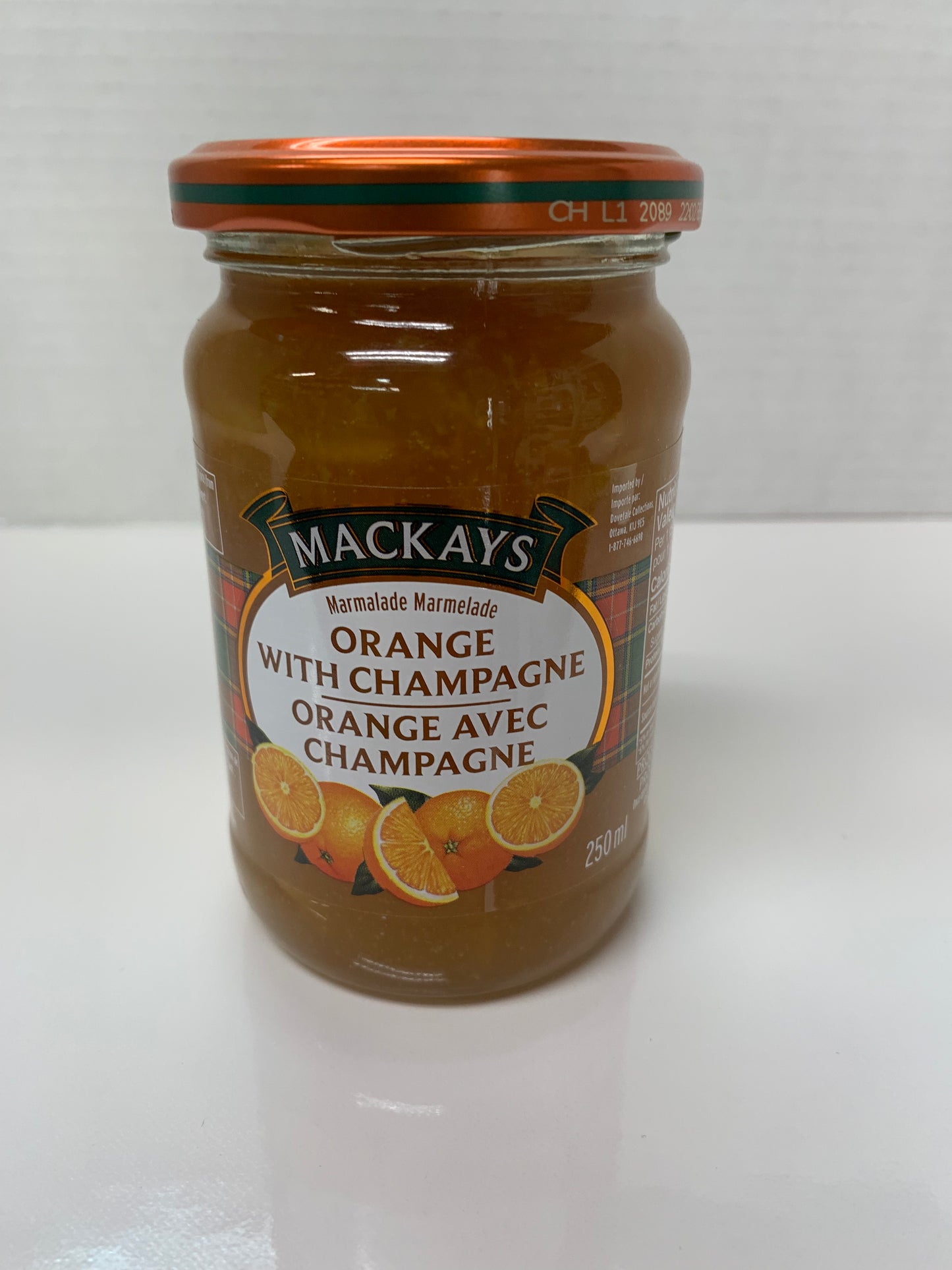 MACKAYS ORANGE WITH CHAMPAGNE