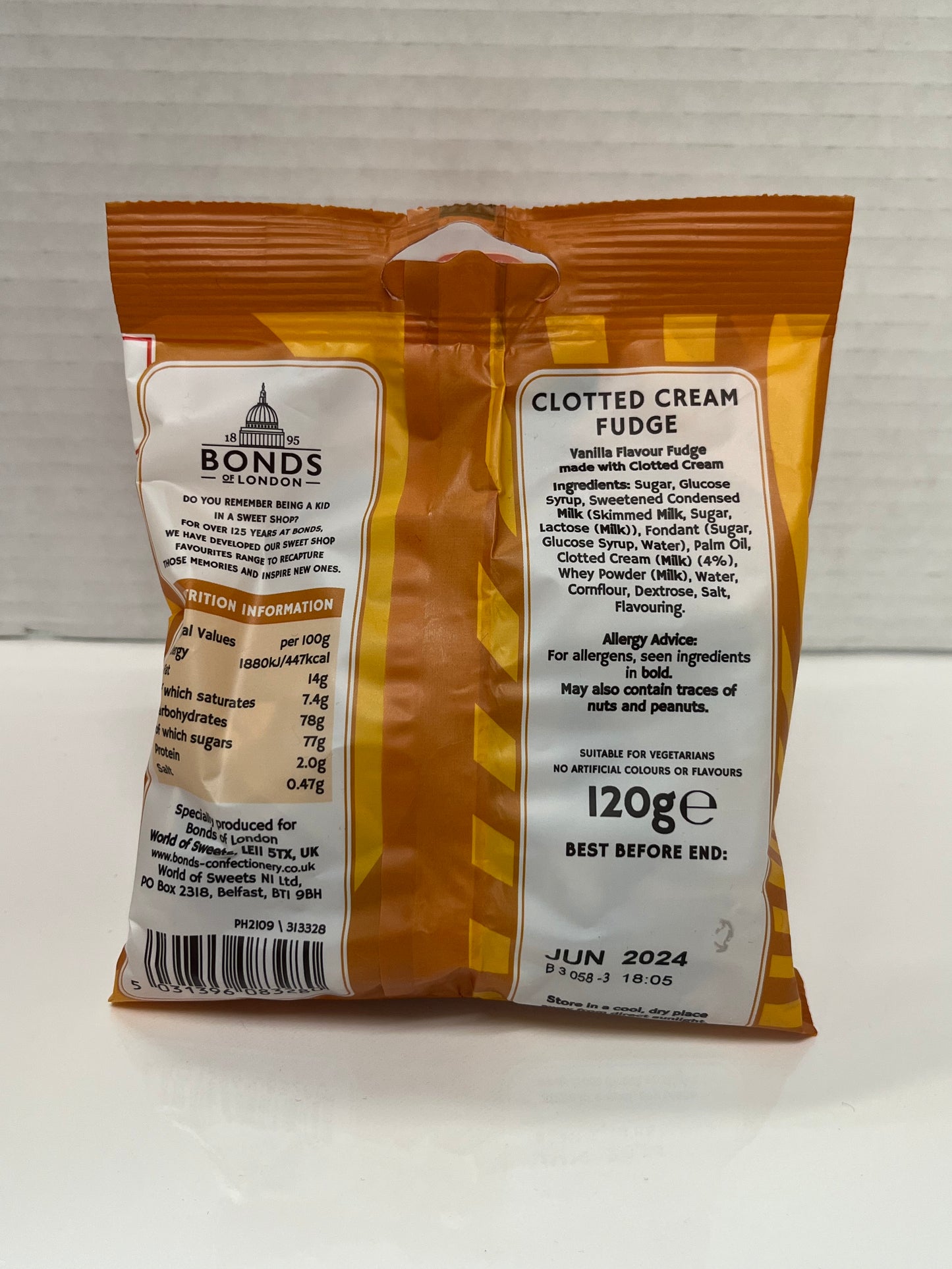 BONDS CLOTTED CREAM FUDGE