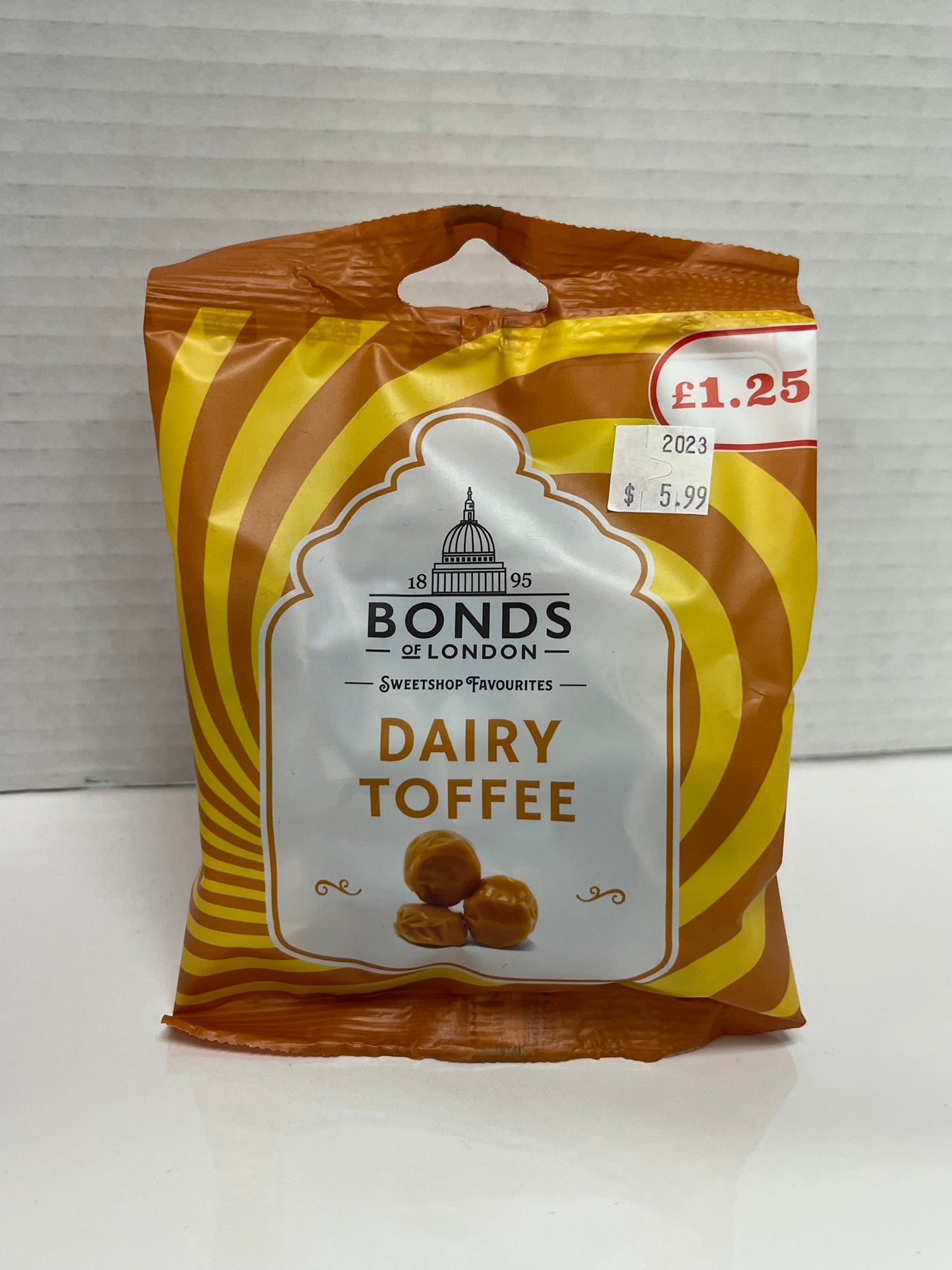 Bonds Dairy Toffee 120g