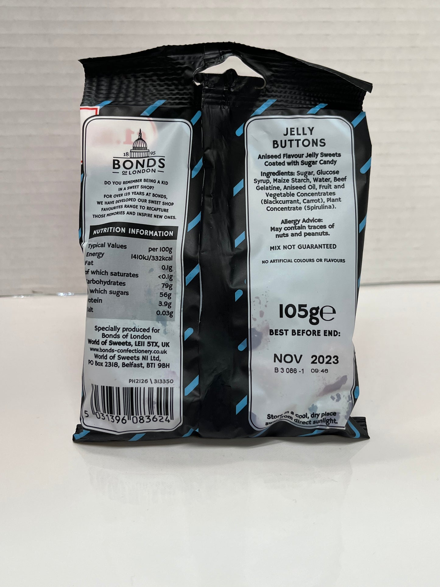 Bonds Jelly Buttons 105g