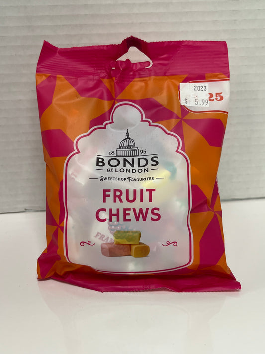 BONDS FRUIT CHEWS CANDY