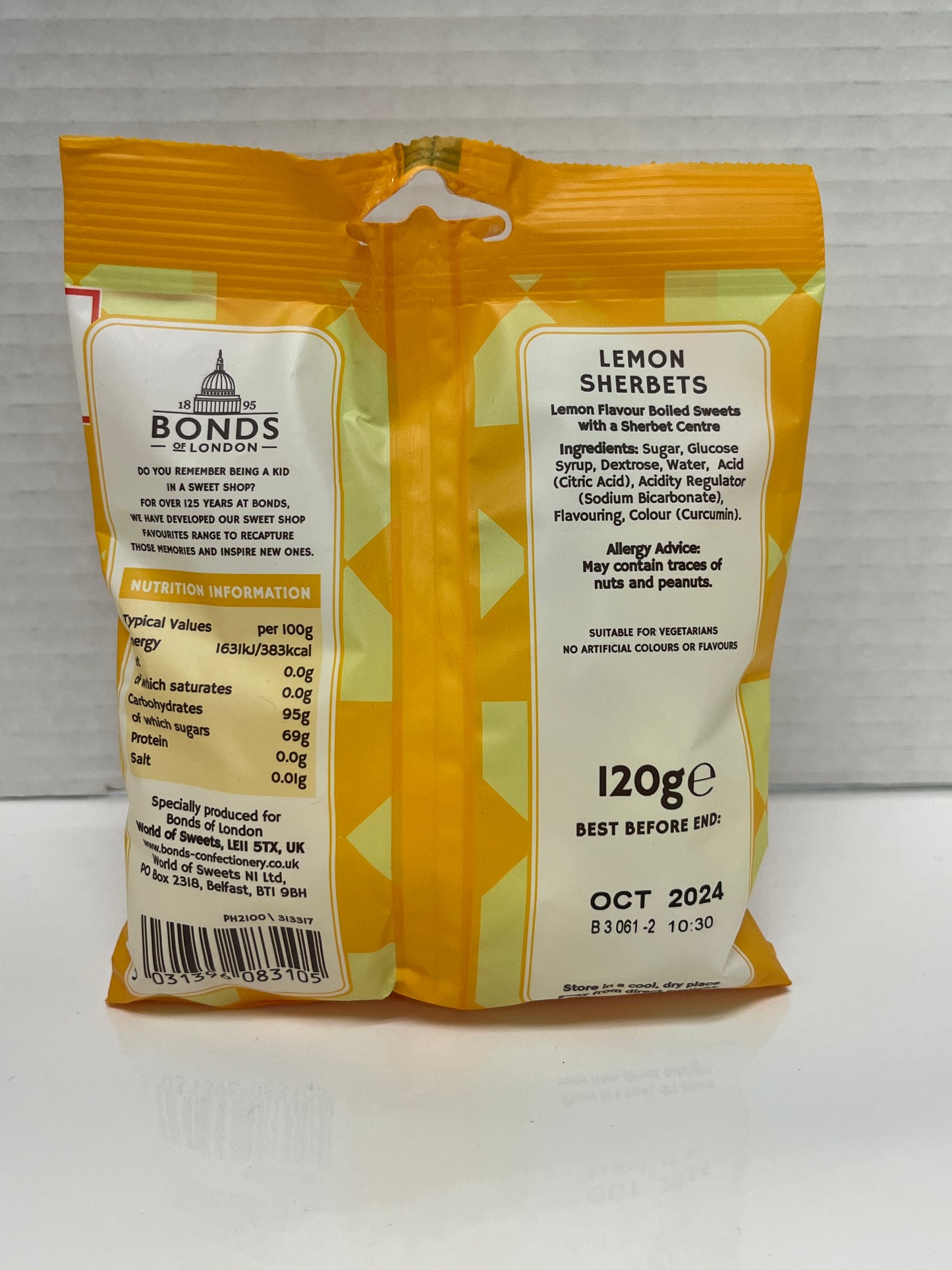 BONDS LEMON SHERBETS