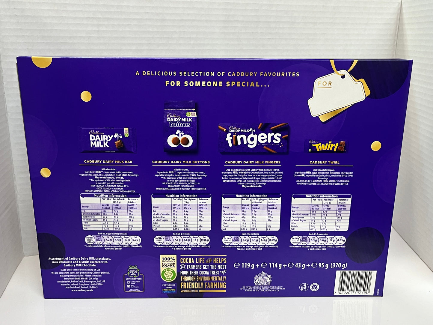 Cadbury Favourites Selection 370g