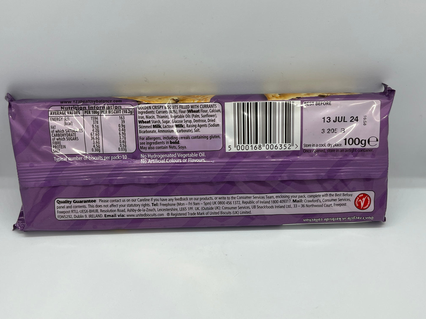 GARIBALDI BISCUITS