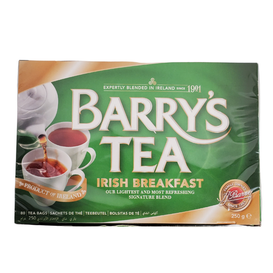 Expertly blended since 1901. 100% natural black tea. Rainforest alliance certified ta gardens. Sourced from Rwanda, Kenya, and the Assam Valley of India. Expertly blended in Ireland. Box includes 80 tea bags.