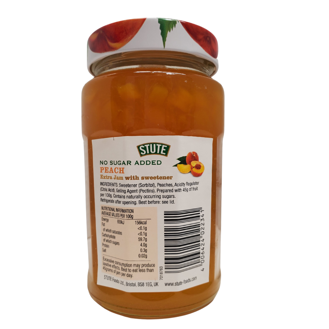 STUTE PEACH JAM DIABETIC