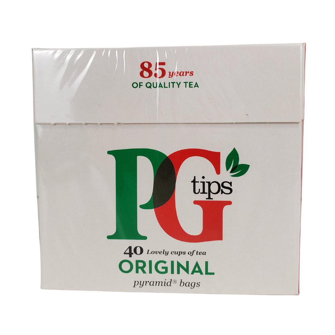 PG Tips Original 40 Tea Bags 116g – The British Boutique