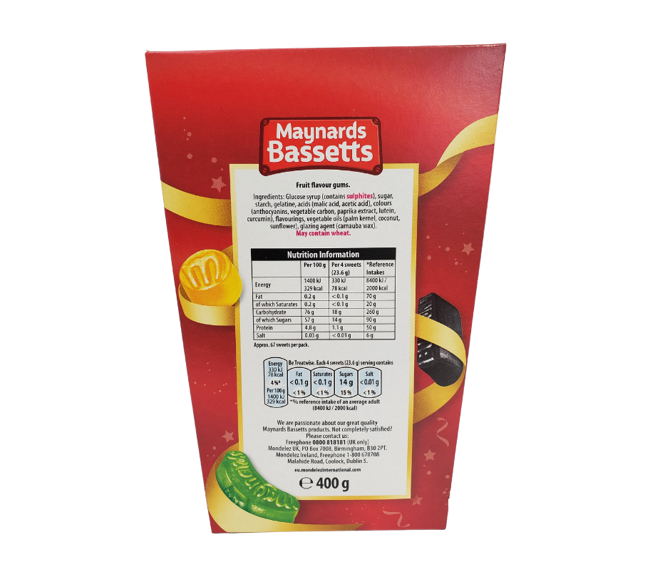 MAYNARDS WINE GUMS CTNS